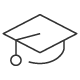 Education and Training Industry | Everlytic | Industries | Email and Marketing Software | South Africa | Graduation Icon