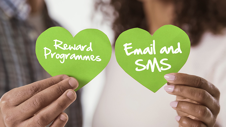Email & SMS in Your Rewards Programme 