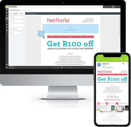 Building Templates | Template Services | Develop Responsive | Builder on devices