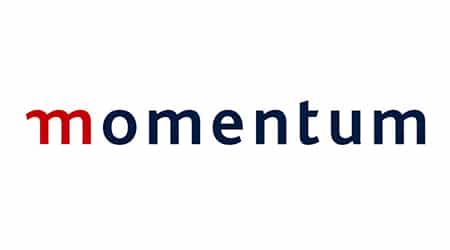 momentum logo | Everlytic | Get A Demo Email Footer
