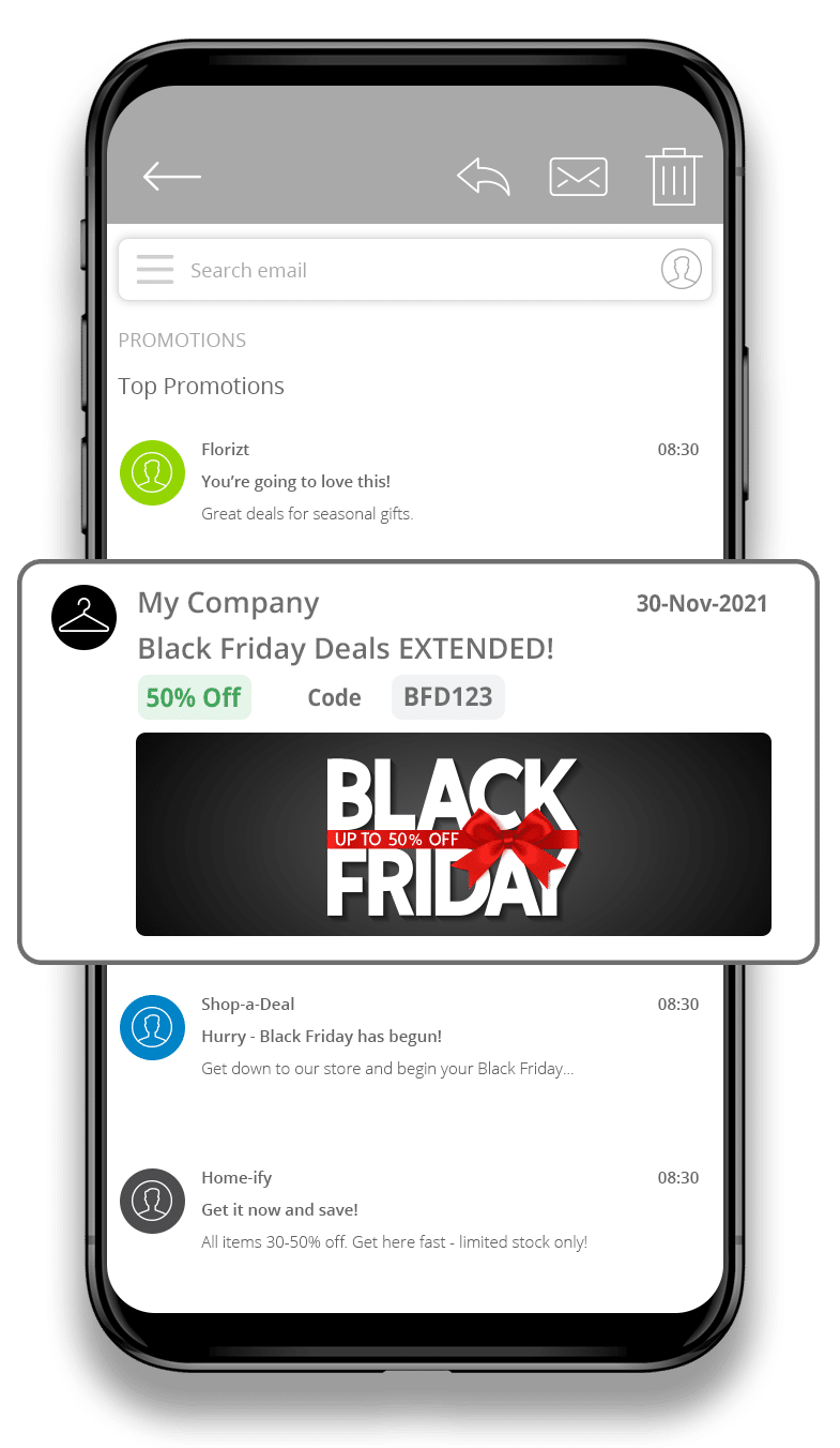 Everlytic | Blog | 5 Black Friday Online Marketing Ideas to Boost Your Revenue | Black Friday Extended Deals on Mobile Phone