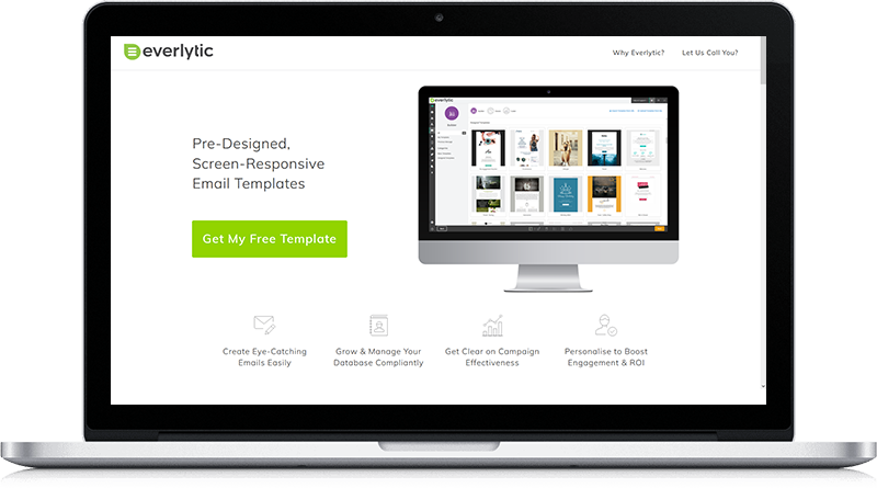 Everlytic-Top-CTA-Tips-Blog-Image-2 Convert More Clients with These 6 Call-to-Action Tips | Everlytic | Email marketing | Marketing automation | Email templates on a screen