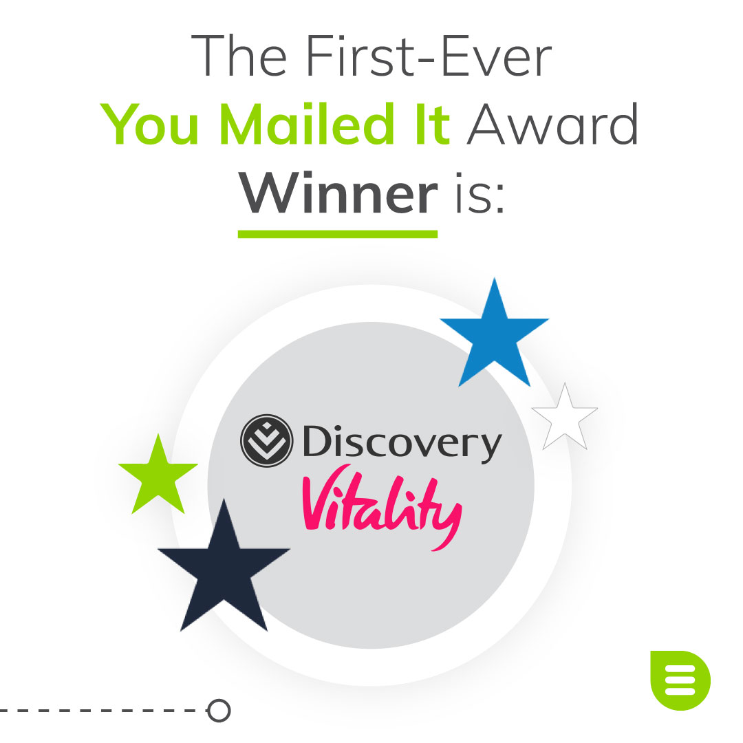 Everlytic | You Mailed It Email Marketing Awards | 2023 Winner Announcement | Discovery Vitality