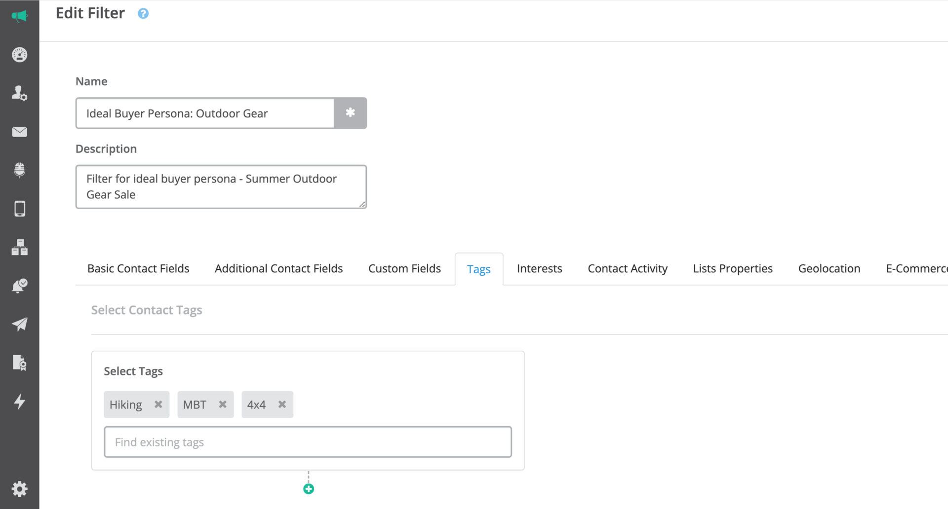 A No-Nonsense Guide to Message Personalisation in Email | Image 4 2023 09 07 SEO Anchor Everlytic A No-Nonsense Guide to Message Personalisation in Email_Everlytic Blog_Contact Tags in a Filter
