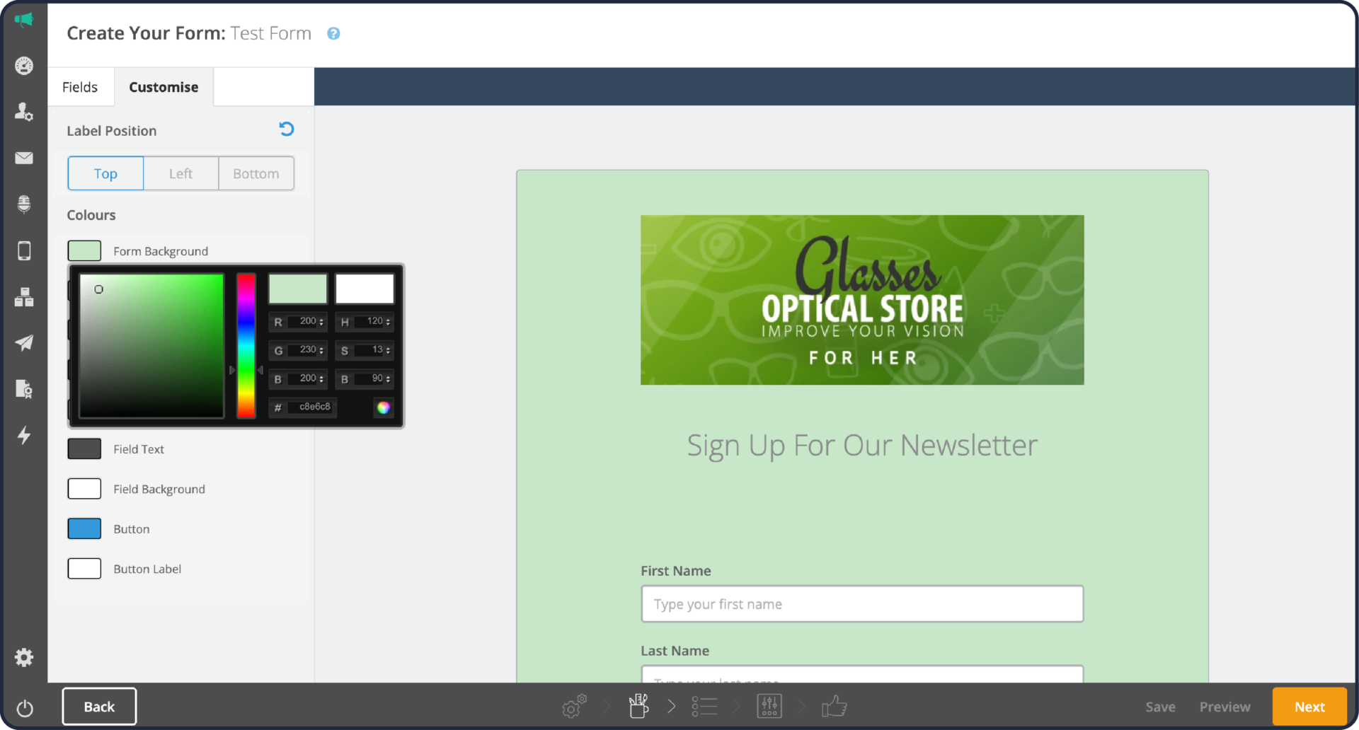 8 Steps to Building a Subscription Form on Everlytic_Everlytic Blog_Step 5_Work in Some Creative_Image 3