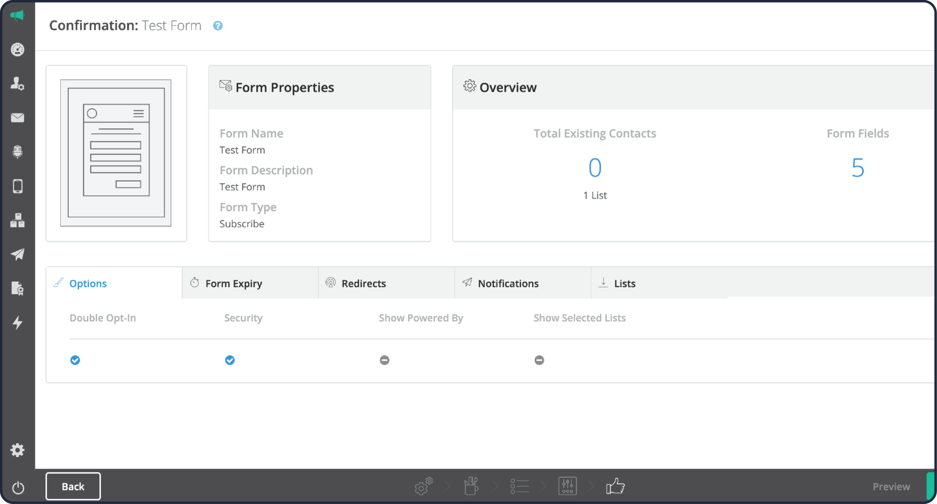 8 Steps to Building a Subscription Form on Everlytic_Everlytic Blog_Step 8_Confirm & Publish Your Form