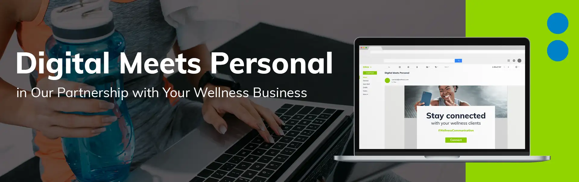 Wellness Industry Landing Page Banner | Everlytic | Campaign - Wellness Industry